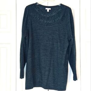 Women's Dark Teal Sweater